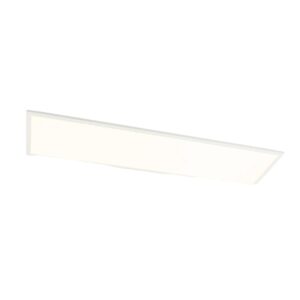 Lindby LED Deckenleuchte LED Panel Luay 9956069 Dimmbar mit Leselampe Modern in Weiß 1-flammig Küchenleuchte