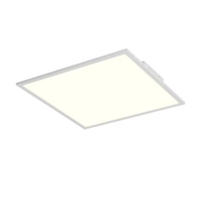 Lindby LED Deckenleuchte LED Panel Quais 9956064 Modern in Weiß aus Aluminium 1-flammig Küchenleuchte