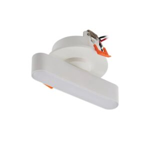 Lindby LED Eldrin 10029273 Dimmbar Modern in Weiß aus Metall 1-flammig Wohnzimmerleuchte