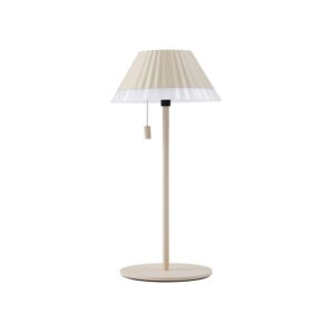 Lindby LED Ilvi 10025701 Spritzwassergeschützt Modern in Creme aus Aluminium 1-flammig Wohnzimmerleuchte