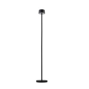 Lindby LED Isason 10025838 Dimmbar Spritzwassergeschützt Modern in Schwarz aus Aluminium 1-flammig