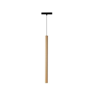Lindby LED Lumaro 10027090 Modern in Gold Messing aus Aluminium 1-flammig Wohnzimmerleuchte