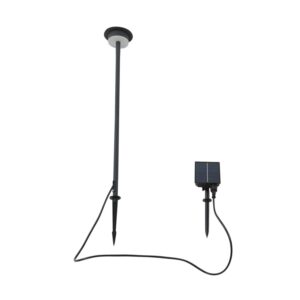 Lindby LED Lyris 10019929 Modern in Schwarz aus Aluminium 1-flammig