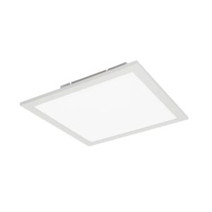Lindby LED Panel Kenma 9956153 Dimmbar mit Leselampe Modern in Weiß 1-flammig Wohnzimmerleuchte