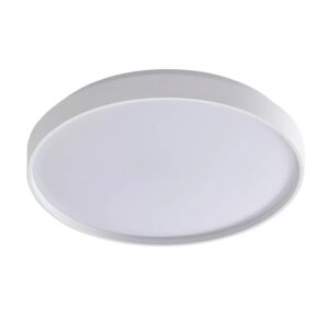 Lindby LED Smart Home Deckenlampe Mirren 10013320 Dimmbar Modern in Weiß 1-flammig Wohnzimmerleuchte