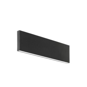 Lindby LED Wandleuchte Wandlampe Innen Ignazia 9627067 Modern in Schwarz aus Metall 2-flammig Wohnzimmerleuchte