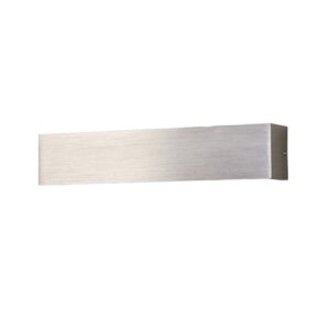 Lindby LED Wandleuchte Wandlampe Innen Ranik 9625049 Modern in Alu aus Aluminium 1-flammig Flurleuchte