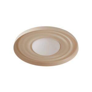 Lindby LED Wandleuchte Wandlampe Innen Waves 10041694 Modern in Creme aus Metall 1-flammig Wohnzimmerleuchte