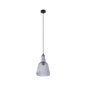 Lindby Pendelleuchte Belarion 10020420 Retro Vintage Antik in Alu aus Glas 1-flammig E27 Wohnzimmerleuchte