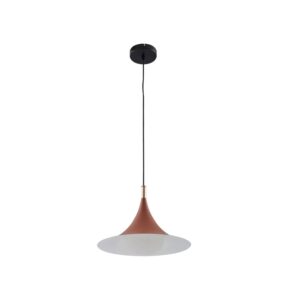 Lindby Pendelleuchte Jarl 10030576 Modern in Braun aus Metall 1-flammig G9 Wohnzimmerleuchte