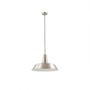 Lindby Pendelleuchte Laylan 10030687 Modern in Alu aus Metall 1-flammig E27 Wohnzimmerleuchte