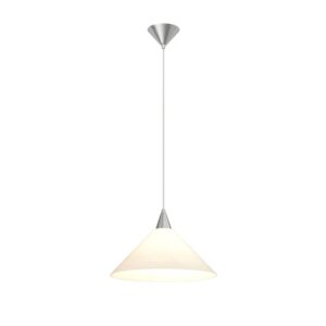 Lindby Pendelleuchte Petra 9621038 Modern in Weiß aus Glas 1-flammig E27 Küchenleuchte