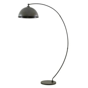 Lindby Stehlampe Bogenleuchte Jonera 9628091 für Kinder Junges Wohnen in Alu aus Metall 1-flammig E27 Wohnzimmerleuchte