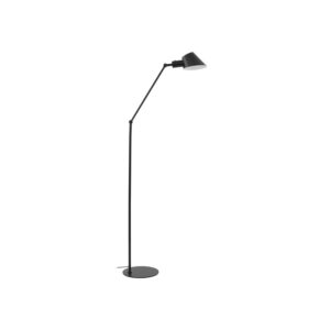 Lindby Stehlampe Corali 10025806 Modern in Schwarz aus Metall 1-flammig E27 Wohnzimmerleuchte