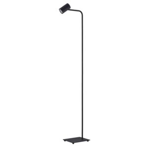 Lindby Stehlampe Sanad 9627391 Modern in Schwarz aus Metall 1-flammig GU10 Wohnzimmerleuchte