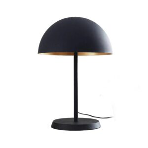 Lindby Tischlampe Idalene 9624424 Modern in Schwarz aus Metall 2-flammig E27 Wohnzimmerleuchte