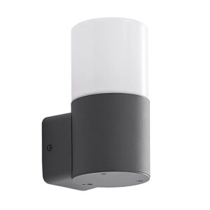 Lindby Wandleuchte Außen Tabyn 9926010 Spritzwassergeschützt Modern in Schwarz aus Aluminium 1-flammig E27