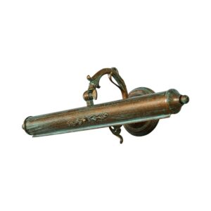 Lindby Wandleuchte Wandlampe Innen Kalea 9639099 Retro Vintage Antik in Bronze aus Metall 2-flammig E14 Wohnzimmerleuchte