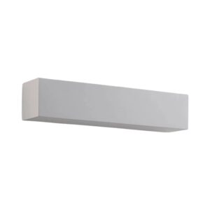 Lindby Wandleuchte Wandlampe Innen Santino 9621334 Modern in Weiß aus GipsTon 2-flammig G9 Wohnzimmerleuchte