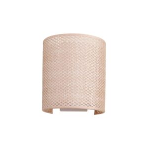 Lindby Wandleuchte Wandlampe Innen Soula 10042083 Landhaus Vintage Rustikal in Creme 1-flammig E27 Wohnzimmerleuchte