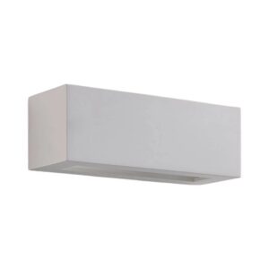 Lindby Wandleuchte Wandlampe Innen Tjada 9621336 Modern in Weiß aus GipsTon 1-flammig G9 Wohnzimmerleuchte