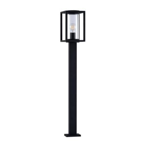 Lucande Außenleuchte Ferda 9619197 Spritzwassergeschützt Modern in Schwarz aus Aluminium 1-flammig E27