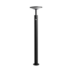 Lucande LED Außenleuchte Fenia 9619135 mit Bewegungsmelder Spritzwassergeschützt Modern in Schwarz aus Aluminium
