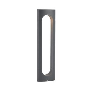 Lucande LED Außenleuchte Fenti 9618143 Modern in Schwarz aus Aluminium 1-flammig