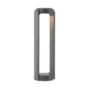Lucande LED Außenleuchte Habsa 9617088 Modern in Schwarz aus Aluminium 1-flammig