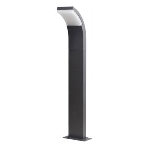 Lucande LED Außenleuchte Timm 9619050 Spritzwassergeschützt Modern in Schwarz aus Aluminium 1-flammig