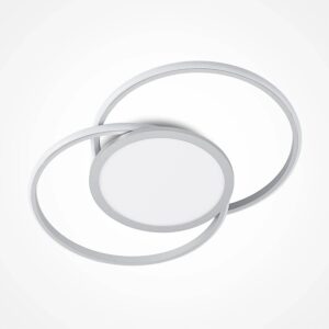 Lucande LED Deckenleuchte Senne 9956104 Dimmbar Modern in Alu aus Metall 1-flammig Küchenleuchte