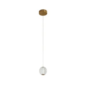 Lucande LED Ismenia 10025877 Retro Vintage Antik in Bronze aus Metall 1-flammig Wohnzimmerleuchte