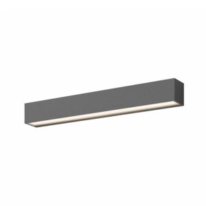 Lucande LED Wandleuchte Außen Lengo 9616092 Modern in Schwarz aus Aluminium 1-flammig