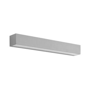 Lucande LED Wandleuchte Außen Lengo 9616205 Modern in Alu aus Aluminium 1-flammig