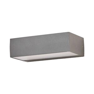 Lucande LED Wandleuchte Außen Lissi 9969004 Spritzwassergeschützt Modern in Schwarz 2-flammig