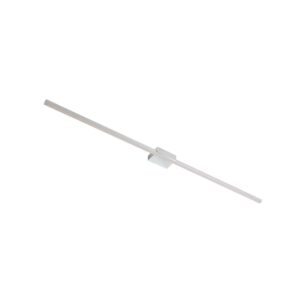 Lucande LED Wandleuchte Wandlampe Bad Kivana 10020132 Spritzwassergeschützt Modern in Chrom aus Aluminium 1-flammig Badezimmerleuchte