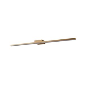 Lucande LED Wandleuchte Wandlampe Bad Kivana 10020133 Spritzwassergeschützt Modern in Kupfer aus Aluminium 1-flammig Badezimmerleuchte