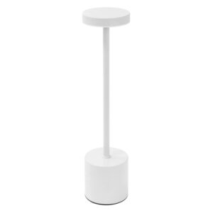 ML-Design LED Tischlampe Kabellos Touch Weiß Ø8x34