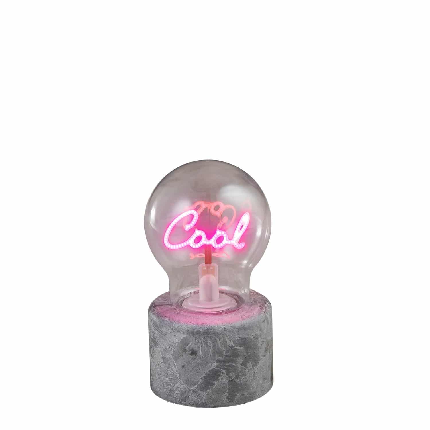 Mica Decorations Tischlampe LED Cool 15 x Ø 7 cm