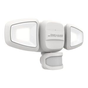 Mr Beams MB3200 LED-Batterie-Außenstrahler mit Bewegungsmelder extra hell Weiß