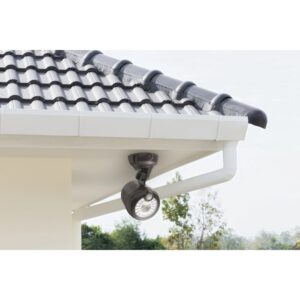 Mr. Beams MB360XT LED-Batterie-Außenstrahler mit Bewegungsmelder Braun 2er-Pack