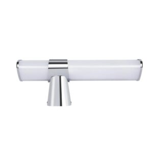 NETTLIFE 1er Set Wandleuchte aus Kunststoff Silber