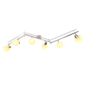 NETTLIFE Deckenstrahler aus Metal L150Weiß