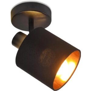 NETTLIFE Deckenstrahler aus Metal L21Schwarz