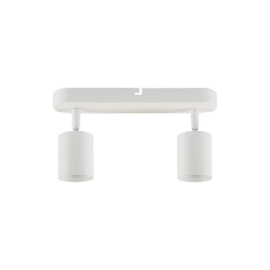 NETTLIFE Deckenstrahler aus Metall 2xGU10 Weiß-2