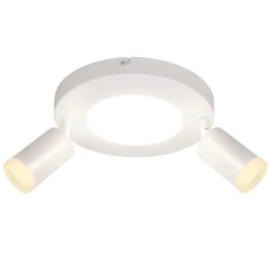 NETTLIFE Deckenstrahler aus Metall L25 Weiß-2