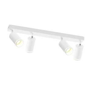 NETTLIFE Deckenstrahler aus Metall L58 Weiß