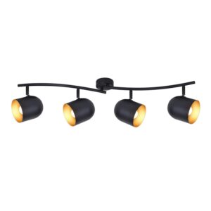 NETTLIFE Deckenstrahler aus Metall Schwarz-12