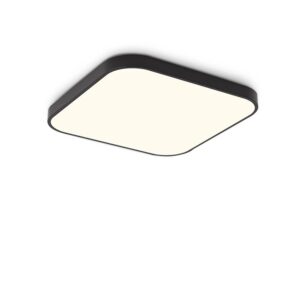 NETTLIFE LED Deckenleuchte aus Kunststoff L27cmSchwarz-4