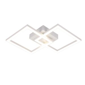 NETTLIFE LED Deckenleuchte aus Metall L30Weiß-2